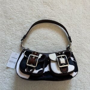 Coach NWT Ashton Cow Print Bag